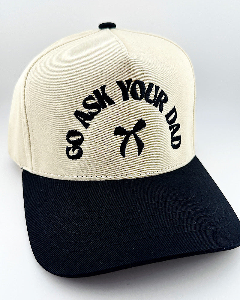 Go Ask Your Dad Trucker Hat