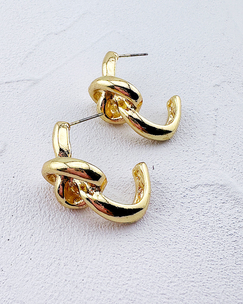 Nikita Knot Earrings