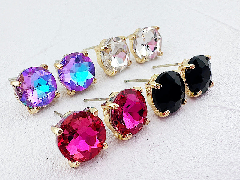 Mini Sasha Jeweled Studs