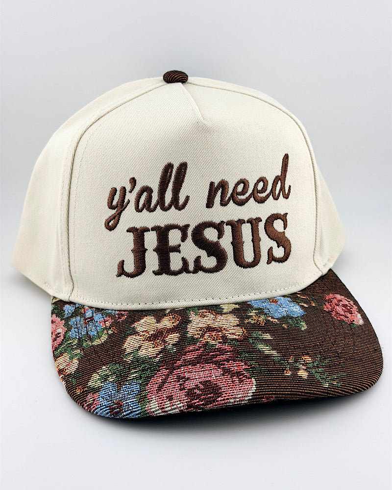 Y'all Need Jesus Trucker Hat