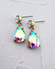 Mini Veronica Iridescent Earrings