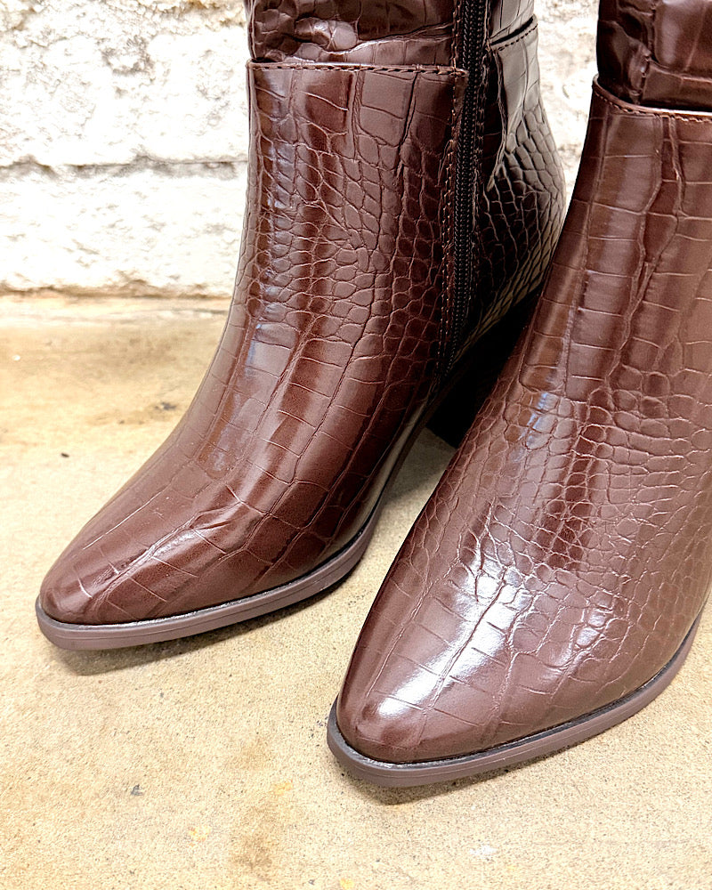 The Uptown Croc Boots