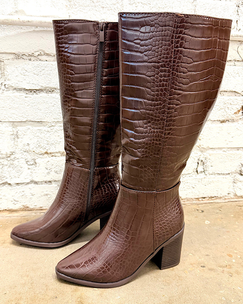 The Uptown Croc Boots