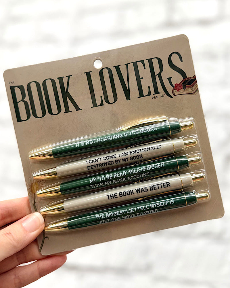 Book Lovers Pen Set