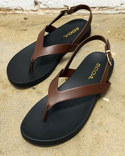 Annika Brown Sandals