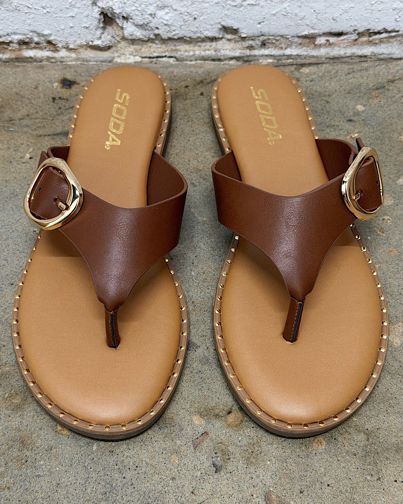 Tullah Brown Sandals