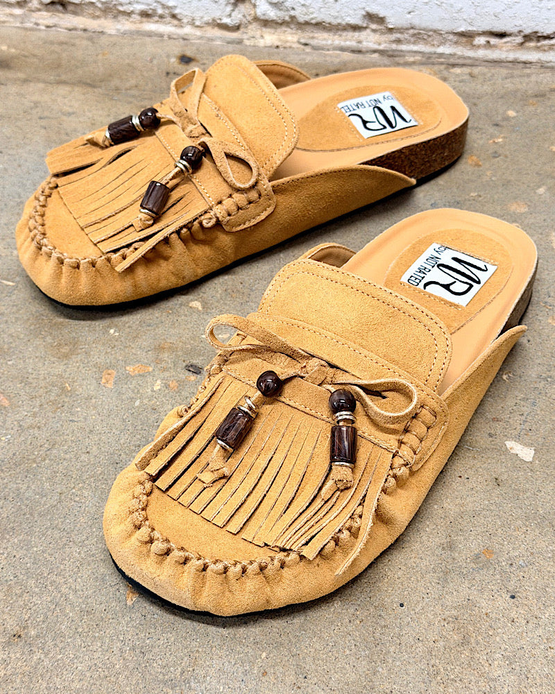 Free Spirit Tan Mules