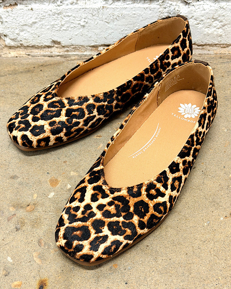 Catania Leopard Ballet Flats