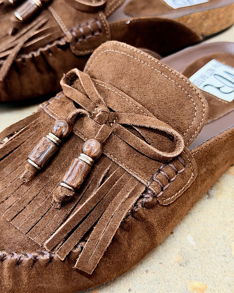 Free Spirit Brown Mules