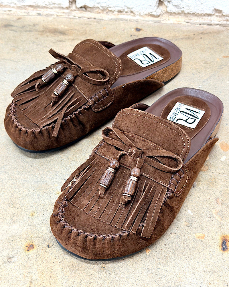 Free Spirit Brown Mules