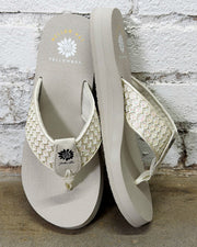Neiko Ivory Sparkle Sandals