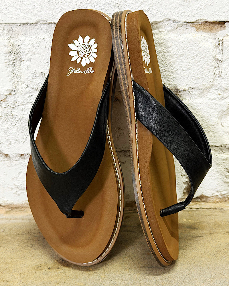 Cielo Black Sandals