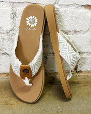 Faddy White Sandals
