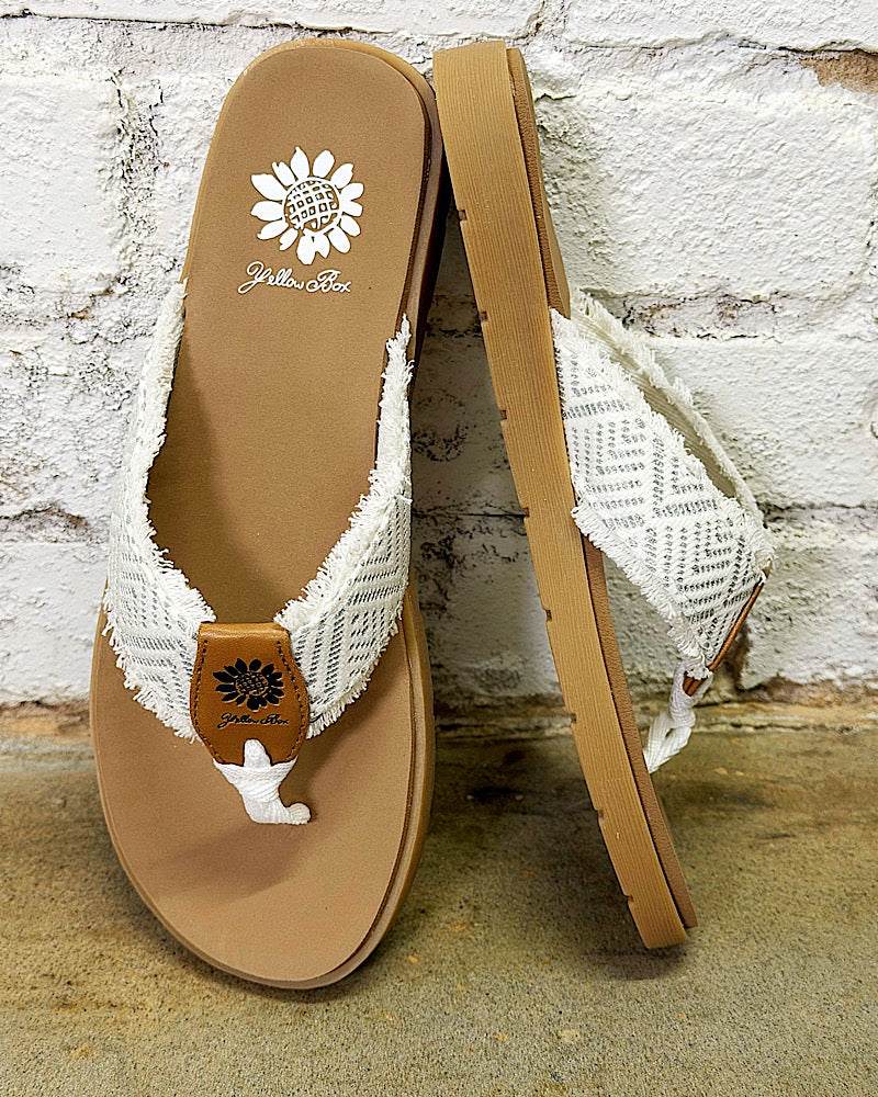 Faddy White Sandals