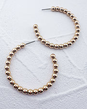 Haven Beaded Hoops