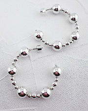 Saylor Beaded Hoops