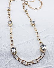 Juliet Jeweled Long Necklace