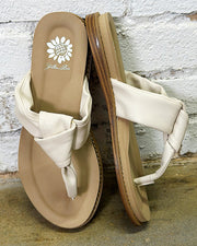 Caine Bone Knotted Sandals