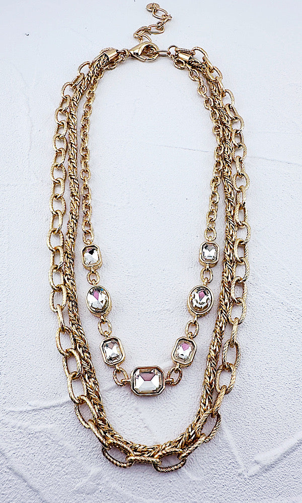 Juliet Jeweled Layer Necklace