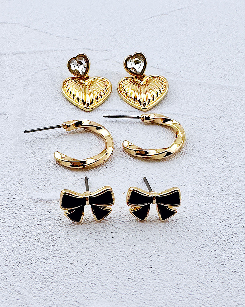 Bethany Earring Trio