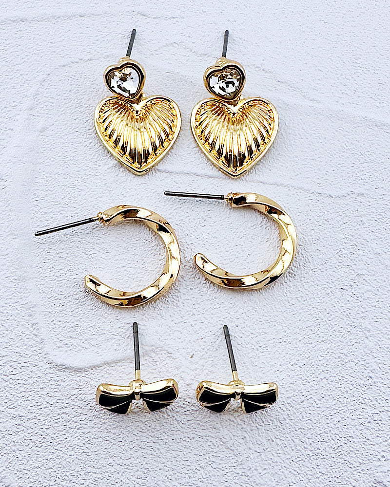 Bethany Earring Trio