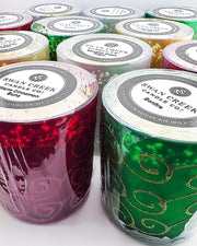 Shimmering Lights Large Candle