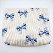 Bows Large Zip Pouch
