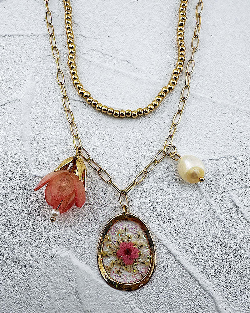 Amelia Charm Necklace