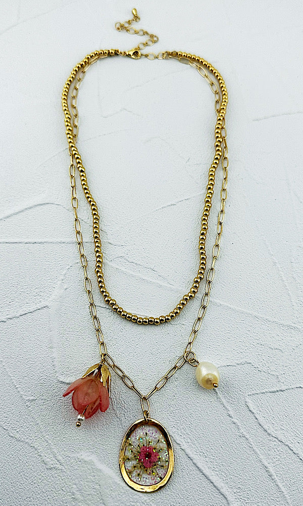 Amelia Charm Necklace