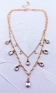 Janessa Clear Jewel Necklace