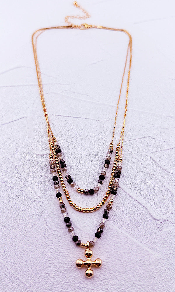 Neve Cross Necklace