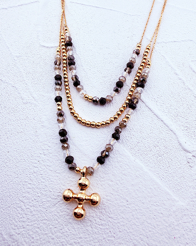 Neve Cross Necklace
