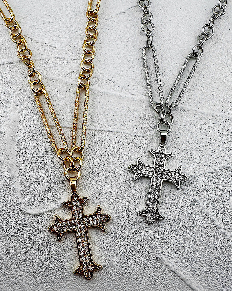 Maddie Cross Necklace