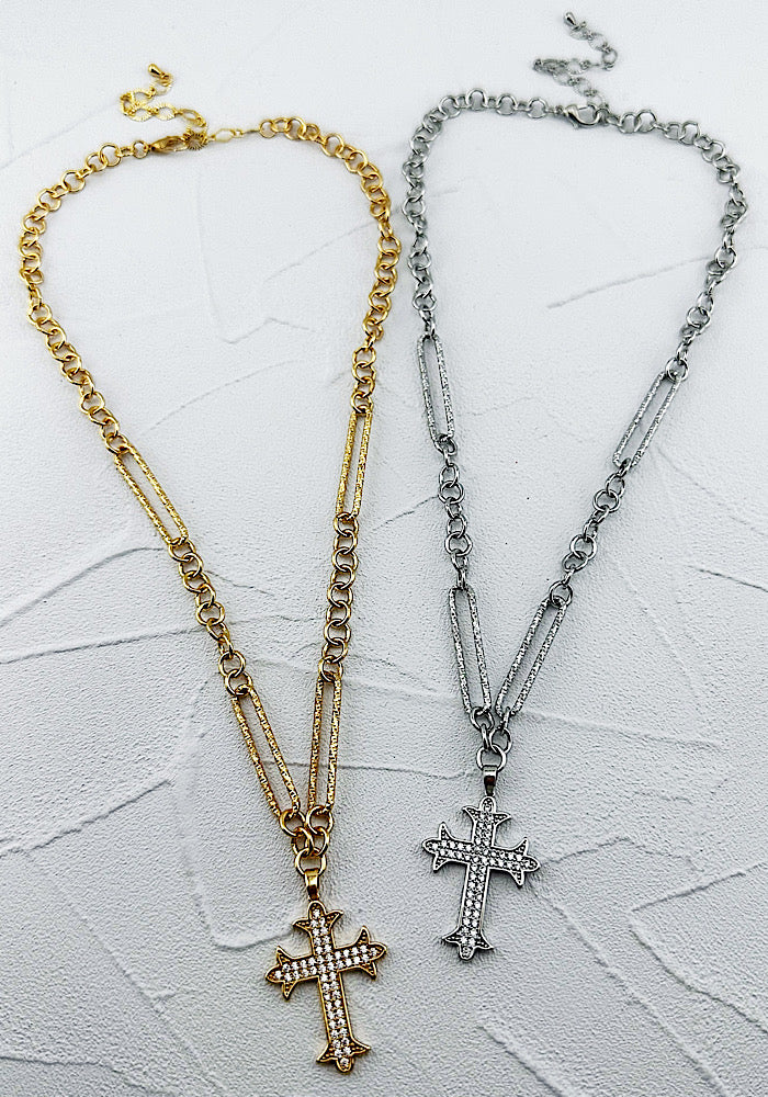 Maddie Cross Necklace