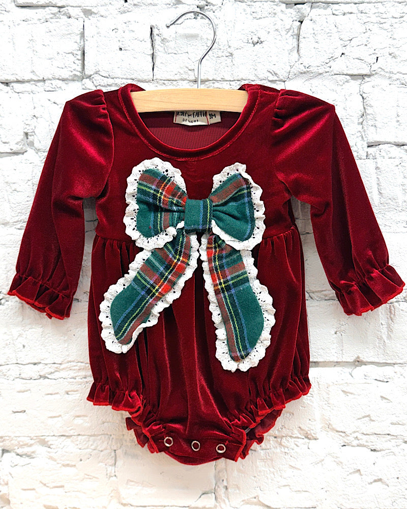 Christmas Belle Bubble Onesie