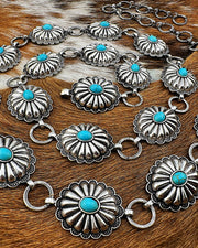 Blue Ridge Dainty Concho Belt