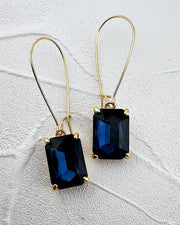 Brittany Midnight Blue Earrings