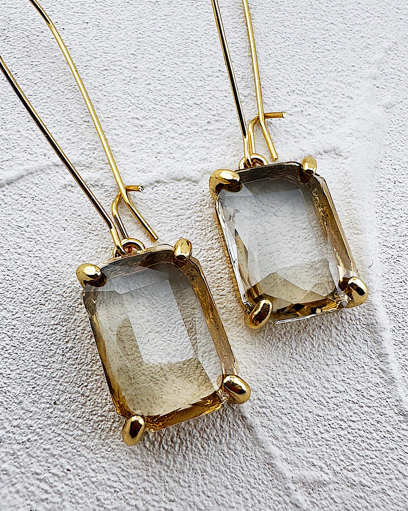 Brittany Black Diamond Earrings