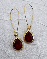 Priscilla Ruby Earrings