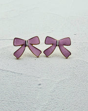 Pinkie Bow Earrings