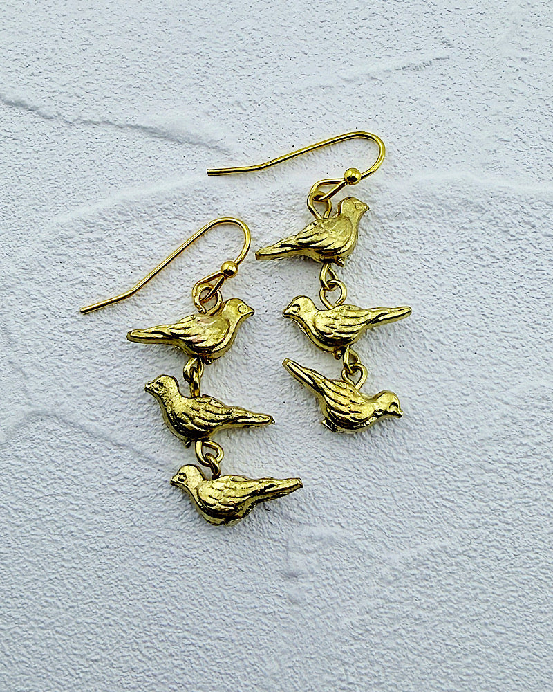 Flock Of Birds Earrings