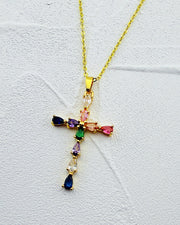 Dazzling Cross Necklace