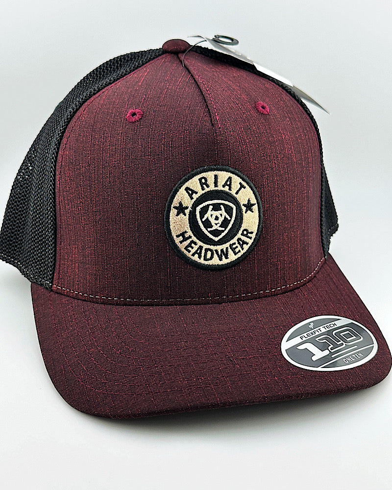 Ariat Wine Shield Logo Cap