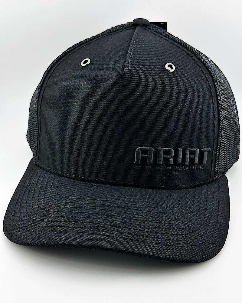 Ariat Work Black Embroidered Cap