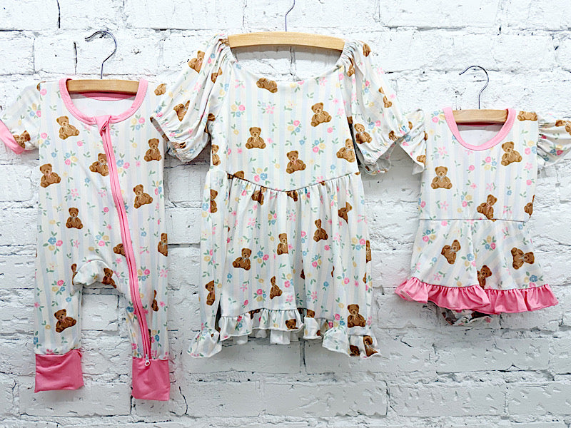 Bear-y Cute Onesie Dress