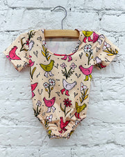 Chick'n Boots Onesie