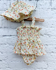 Patricia Peach Floral Set