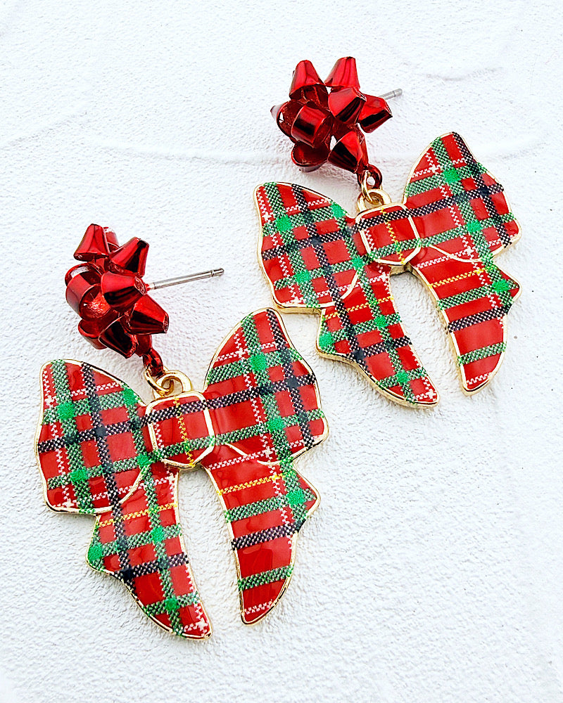 Joyful Bow Earrings