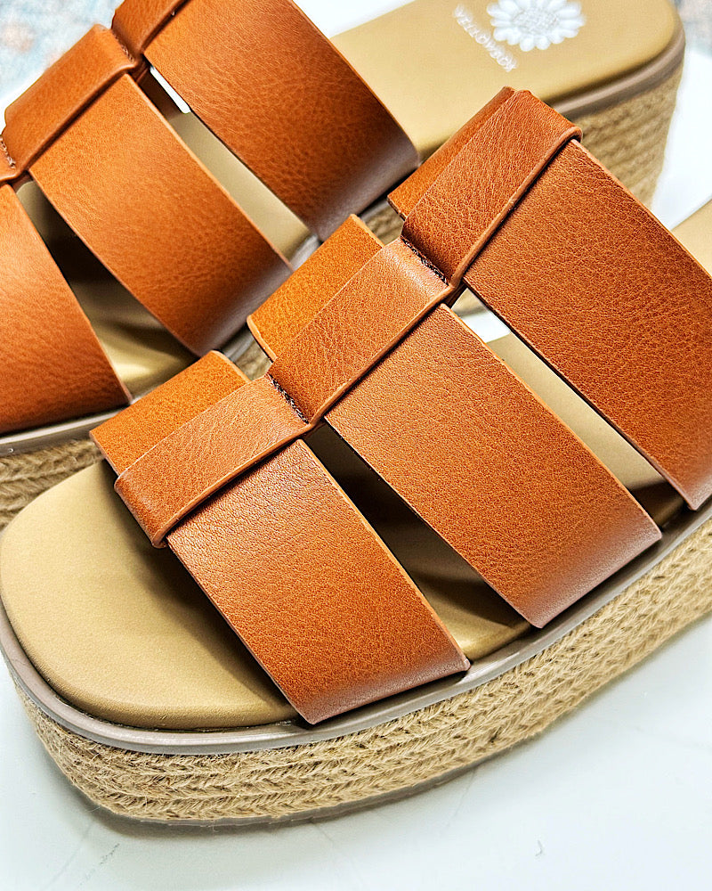 Joy Tan Wedge