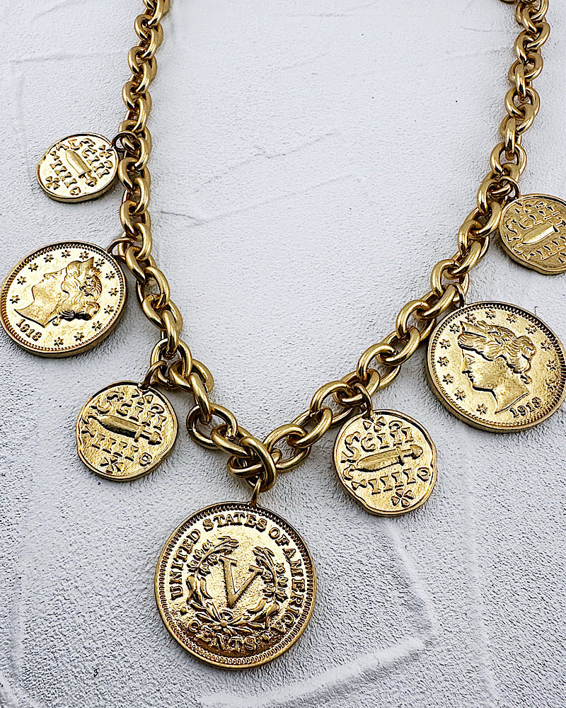 Charisma Coin Necklace